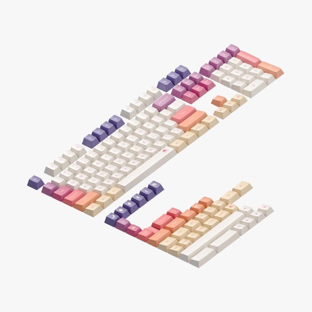 Carmine Cloud Cherry Profile Dye-sub PBT キーキャップ – Nuphy Japan